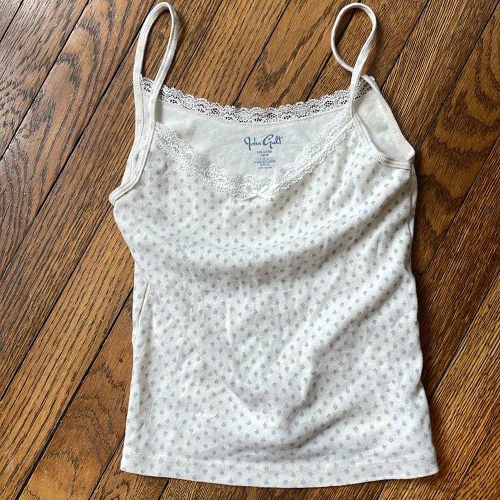 John Galt 100% Cotton Cami sz 2
